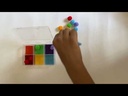 SKUBB12 Boredom Busters Busy Bags | Educational DIY toys for kids | Sorting Pompoms for Age 1.5 years above
