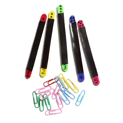 [SKUBB20] SKUBB20 Boredom Busters Busy Bags | Educational DIY toys for kids | Magnetic Paper Clips for Age 2 years above