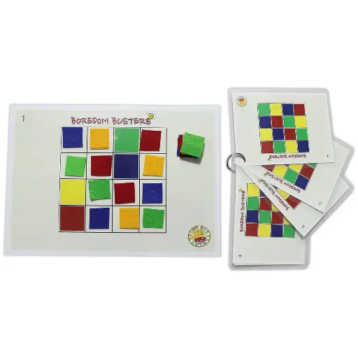 [SKUBB41] SKUBB41 Boredom Busters Busy Bags | Educational DIY toys for kids | Colorku for Age 4 years above