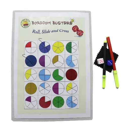 SKUBB47 Boredom Busters Busy Bags | Educational DIY toys for kids | Roll, Slide And Cross for Age 6 years above