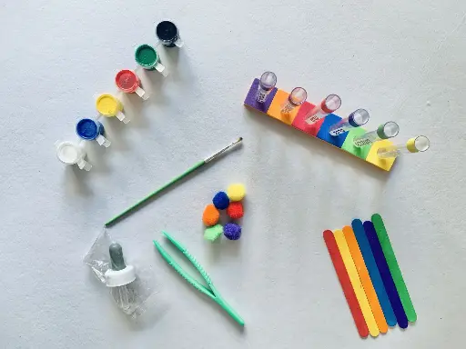 [SKUBB16] SKUBB16 Boredom Busters Busy Bags | Educational DIY toys for kids | Experiment With Test Tubes for Age 1.5 years above